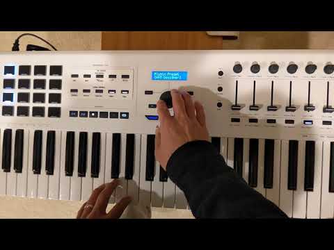 Custom midi script FL Studio integration with Arturia Keylab 61 mkII demo