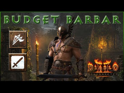 Raserei Barbar - Budget Build ideal zum Seasonstart! [Diablo 2 Resurrected Charakter Guide]