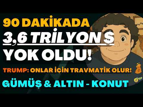 "3.6 TRILLION DOLLARS DISAPPEARED IN 90 MINUTES!" - TRUMP: IT WILL BE TRAUMATIC FOR THEM! #gold #...