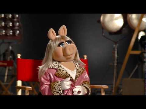Die Muppets - Mit Miss Piggy am Set von "Die Muppets"