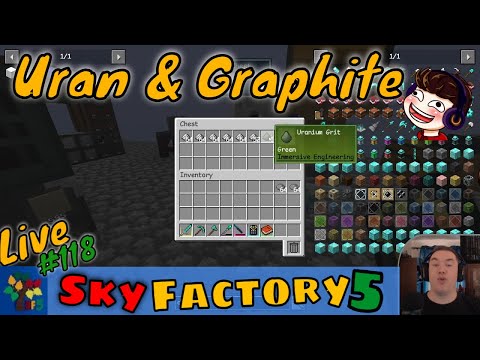 Die Reaktor-Grundstoffe 🍁 Minecraft: Sky Factory 5  - LiveLP [Teil 118][German/Deutsch][1.20 modded]