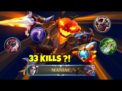 LEOMORD BUFF IS INSANE! 33 KILLS ! MANIAC! - Top Global Leomord - Avory | MLBB