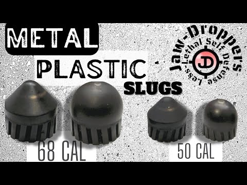50 & 68 cal HARDCORE Metal-Plastic slugs by Jaw-Droppers