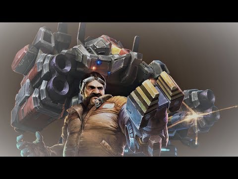 Swann vs Tychus and Zagara (SC2 Direct Strike Commanders)