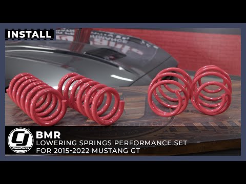 🔥Lower Look for Your S550/Ecoboost🔥| BMR Springs