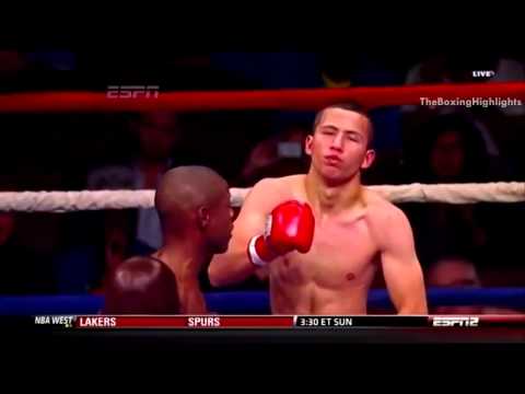 Javier Fortuna vs Miguel Zamudio - Featherweight WBA World title - 1st Round KO!