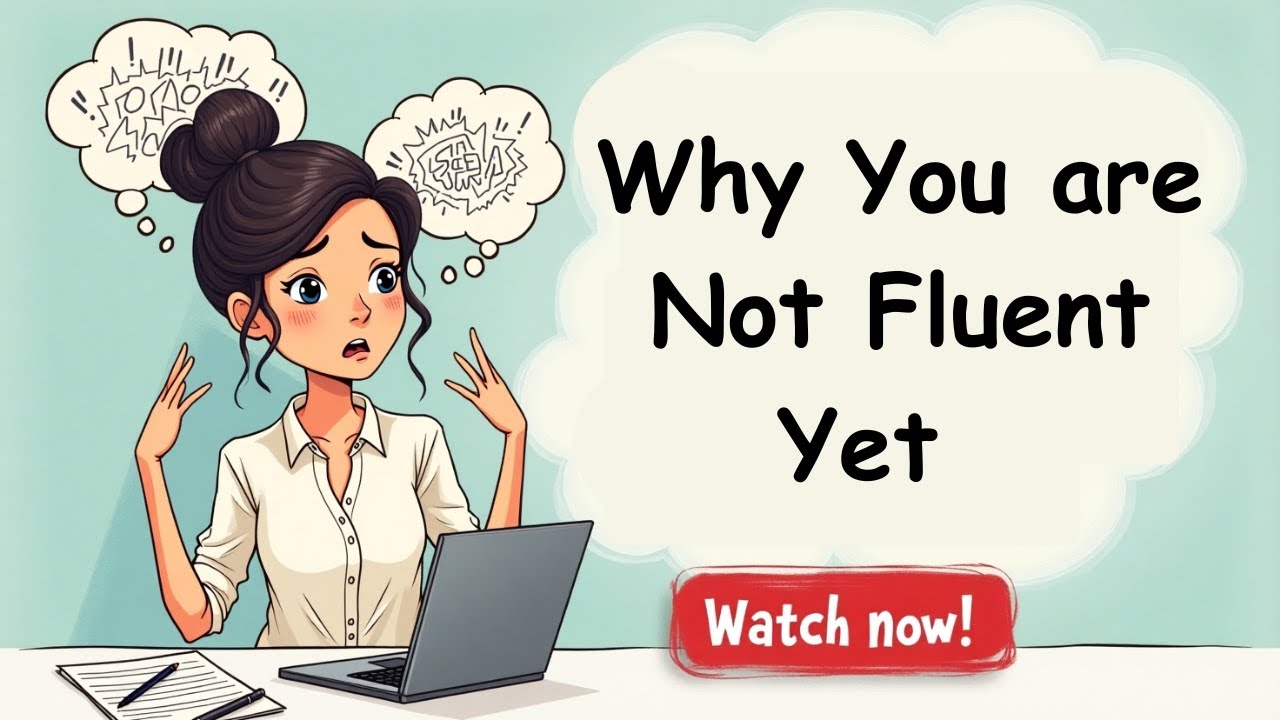 Struggling With Fluency  | Why You Are Not Fluent Yet  | English Podcast For Learning English