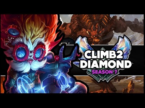 CLIMB 2 DIAMOND |  HEIMERDINGER VS MALPHITE! - League of Legends