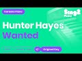 Hunter Hayes - Wanted (Karaoke Piano)