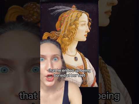 An Artist and the Muse #botticelli #arthistory