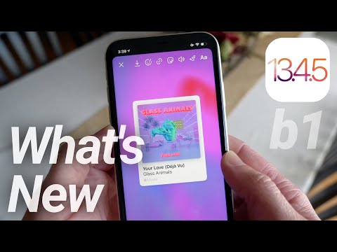 iOS 13.4.5 Beta 1 Released! Share Music To Instagram & Confirmed iPhone 9 Features