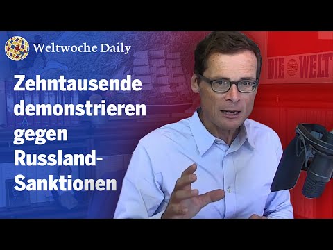 Zehntausende demonstrieren gegen Russland-Sanktionen - Weltwoche Daily DE, 06.09.2022