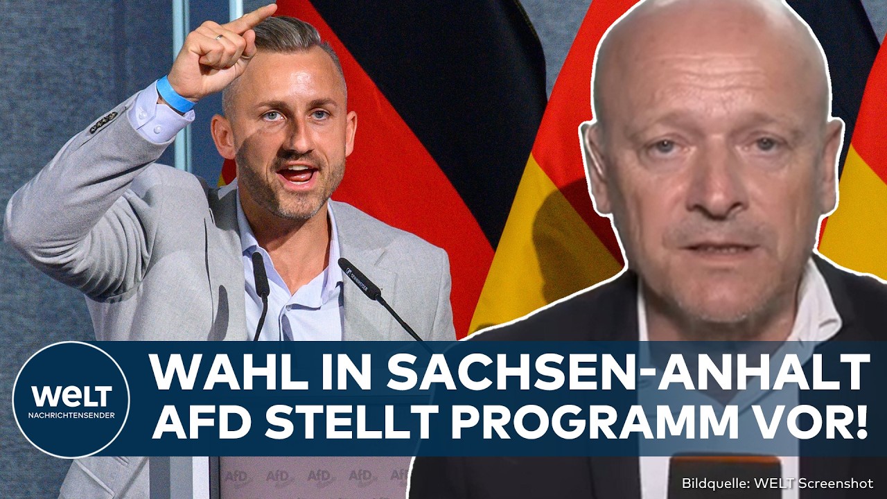 AFD: Donnerschlag! Siegmund stellt Programm für die ersten 100 Tage für Sachsen-Anhalt vor