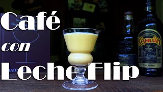 Café Con Leche Flip || a delicious desert cocktail from Regarding Cocktails by Sasha Petraske