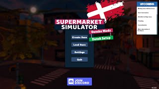 Supermarket Simulator Mods Dansk Setup OPDATERET