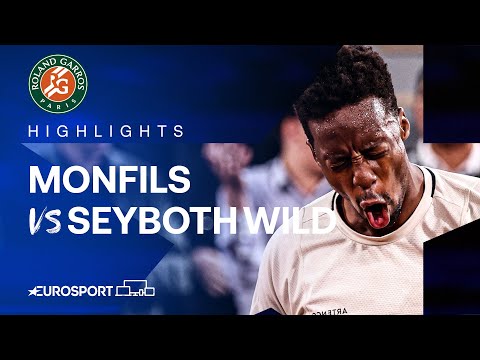 Gael Monfils vs Thiago Seyboth Wild | Round 1 | French Open 2024 Highlights 🇫🇷
