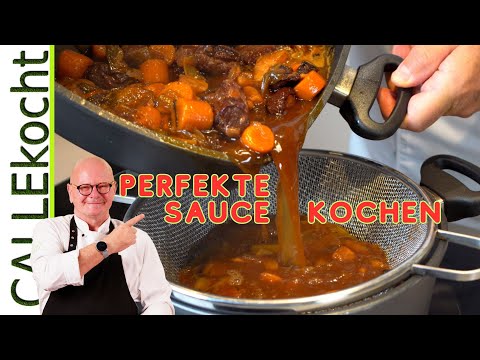 So kochst auch DU die beste Soße! Komplett Anleitung für perfekte Jus