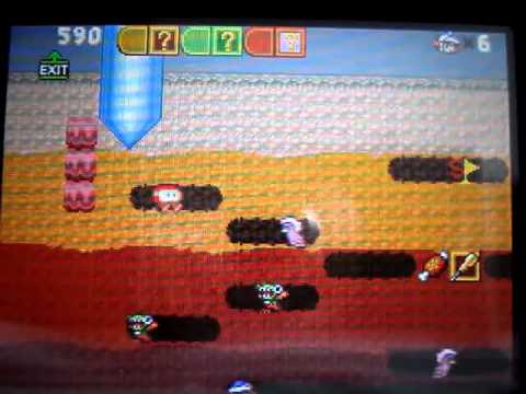 dig dug digging strike ds walkthrough