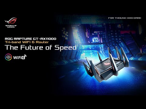 ROG Rapture GT-AX11000 wifi6 Gaming Router