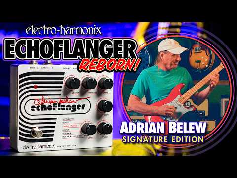Electro-Harmonix Adrian Belew Echoflanger - Flanger / Filter Matrix / Chorus / Slap Back image 5