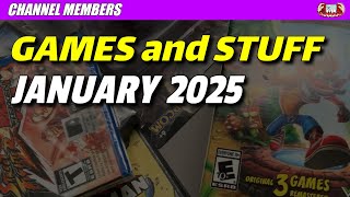 Games and Stuff Pickups for January 2025