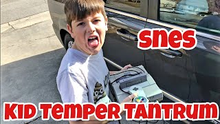 Kid Temper Tantrum Steals Uncle Jay's Super Nintendo Entertainment System *Skit*