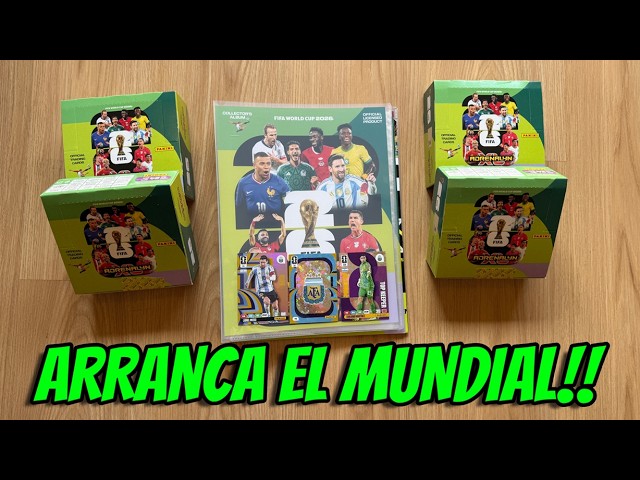 Vídeo relacionado con Copa Mundial de la FIFA 2026 - Juego de Tarjetas comerciales (1 Bolsa Premium + 4 Tarjetas de edición Limitada exclusivas)