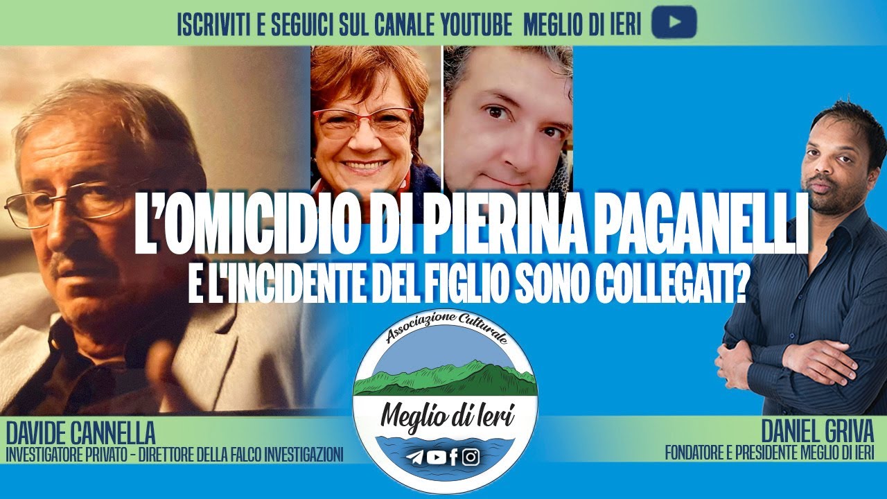 L'omicidio di Pierina e l'incidente del figlio sono collegati? - DAVIDE CANNELLA - Criminologo