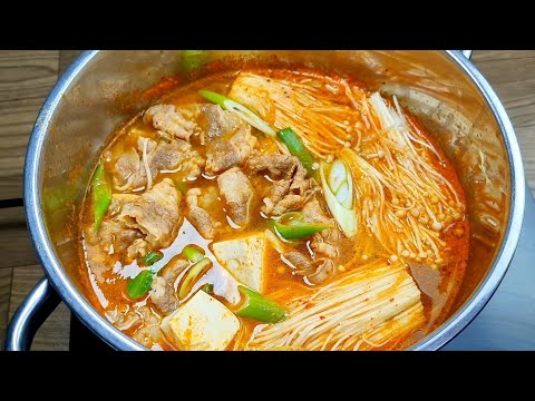 Cách nấu Canh Kim Chi hàn quốc món ngon cho bữa cơm gia đình thật dễ làm - @TÚLÊMIỀNTÂY