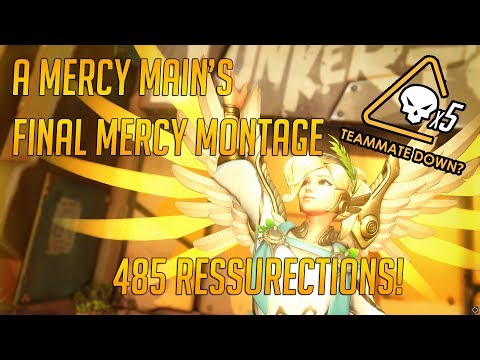 100+ Huge Rezzes! | A Mercy Main's Last Rez Montage
