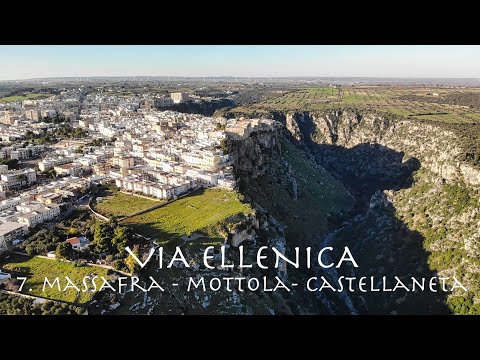 VIA ELLENICA (da Brindisi a Matera) - 07. Massafra - Mottola - Castellaneta (km 31)