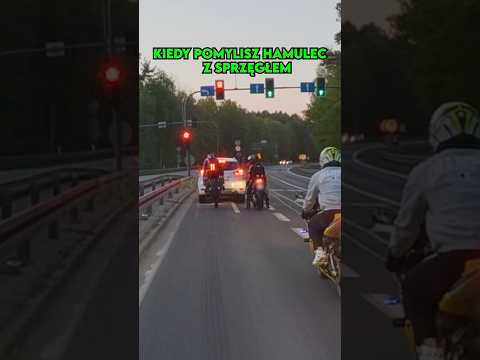 Kiedy pomylisz hamulec z sprzęgłem