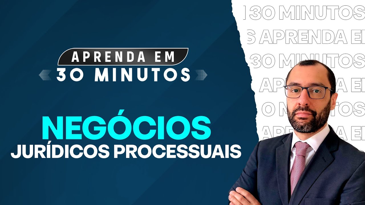 Negócios jurídicos processuais