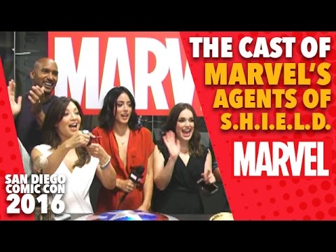 The Cast of Marvel's Agents of S.H.I.E.L.D. on Marvel LIVE! at San Diego Comic-Con 2016