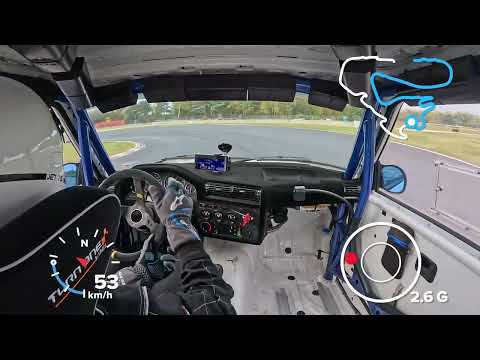 SuperOES Tor Poznań 25.10.2025 OS4 BMW E30 318is W.Puchalski