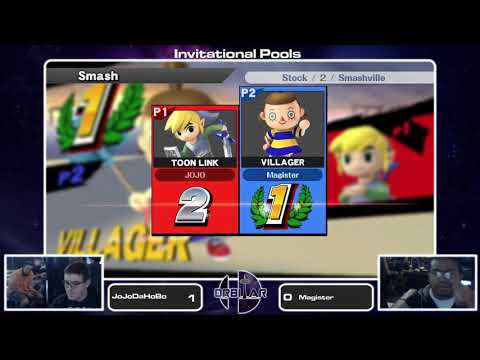 JoJoDaHoBo (Toon Link) vs Magister (Charizard, Villager) - Orbitar Stars Invitational - Pools