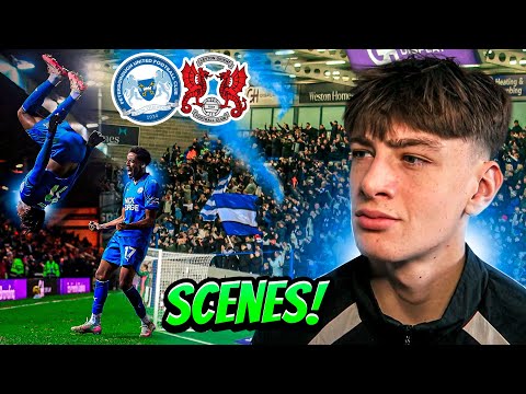 LAST MINUTE WINNER! PETERBOROUGH UNITED vs LEYTON ORIENT
