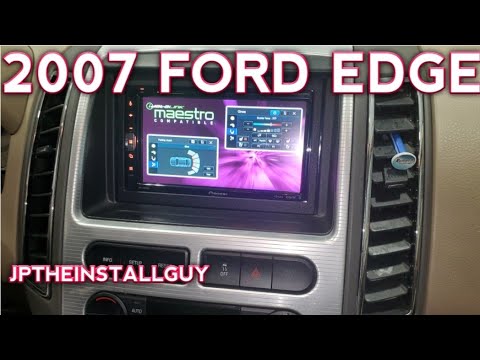 2007 FORD EDGE RADIO REMOVAL REPLACEMENT AND INSTALL
