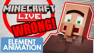 Everything WRONG With Our Videos! MINECRAFT LIVE! (PART 1)