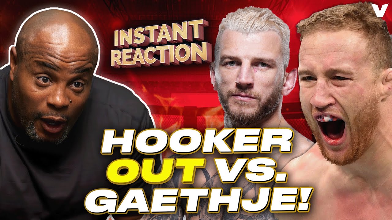 Daniel Cormier REACTS to Dan Hooker WITHDRAWAL of Justin Gaethje UFC 313 fight: "I CALLED Gaethje!"