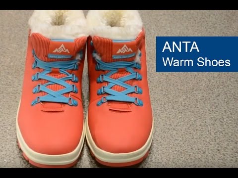 Ботинки Anta Warm Shoes, видео 6 - интернет магазин MEGASPORT