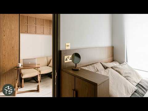 NEVER TOO SMALL: Storage Packed Micro Apartment, Hong Kong 24sqm/258sqft