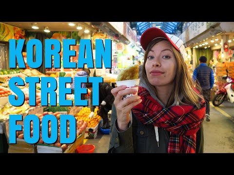 韓國首爾的韓國街頭美食試吃會 (Korean Street Food Taste Test in Seoul, Korea)