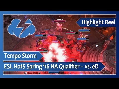 ESL HotS Spring 2016 Championship NA Qualifier #2 – Tempo Storm vs. eDrenaline – Highlight Reel