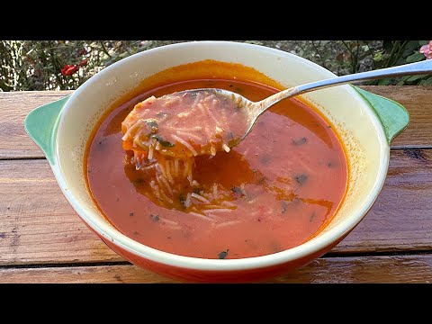 Easiest and tastiest vegetable soup recipe!