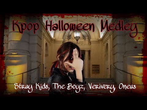 KPOP Halloween Medley (Stray Kids, The Boyz, Verivery, Oneus) Dance cover