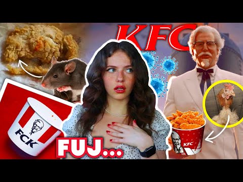 SKANDÁLY KFC: krysí strips, salmonela v tortille, smažený ručník a další mňamky | Just Justýna