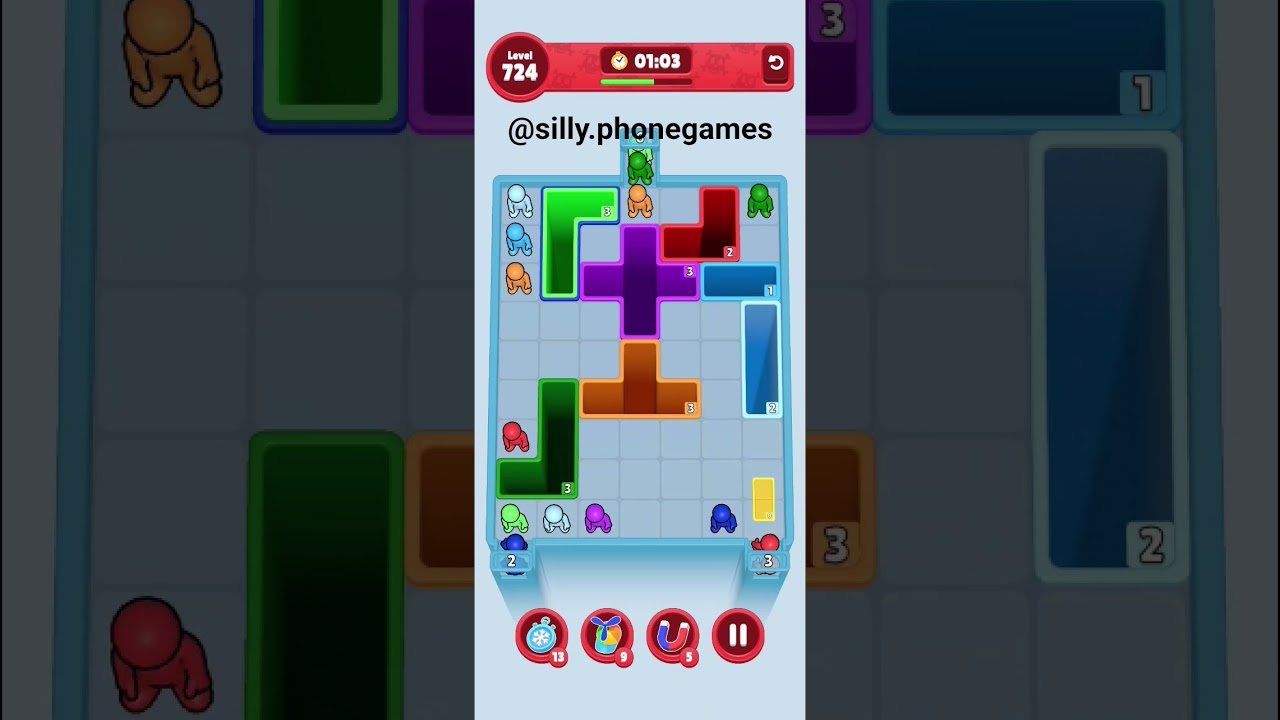 Drop Away Level 724 Walkthrough Solution