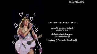 London Boy ll Taylor Swift (Lyrics ll Myanmar Subtitle) mmsub