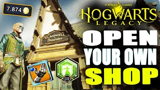 Hogwarts Legacy - How to open your own SHOP! Hogwarts Legacy Tips & Tricks - Horror Quest